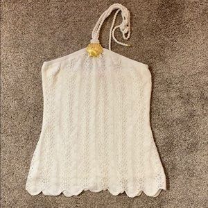 Lilly Pulitzer knit halter top